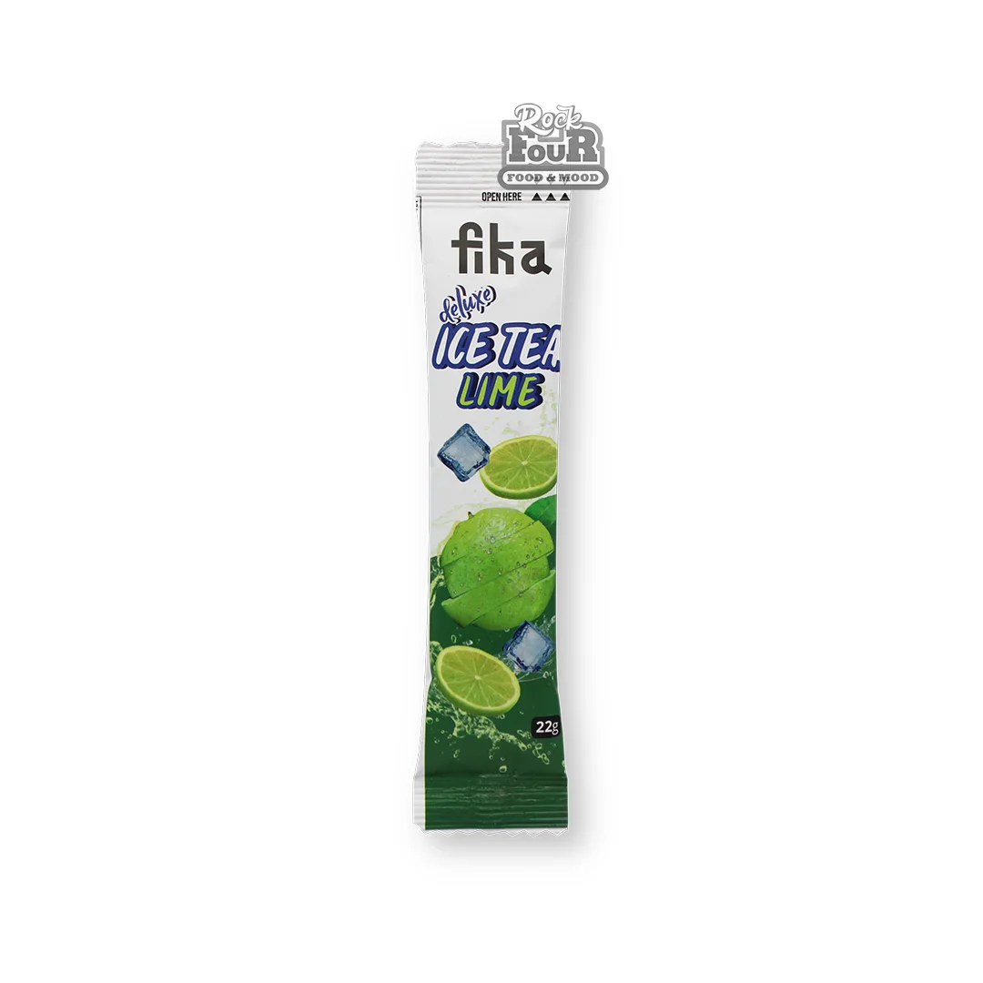 Ice tea with lime flavor "Fika deluxe" 22g